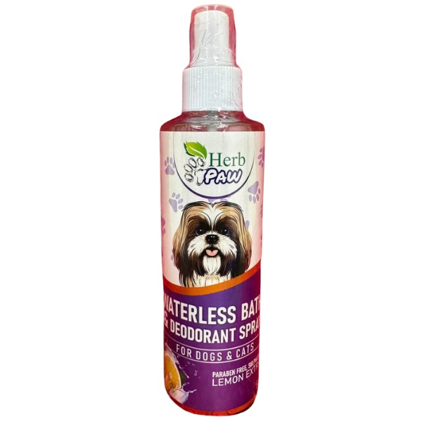 HerbPaw waterless bath & Deodorant Spray - Lemon Extract