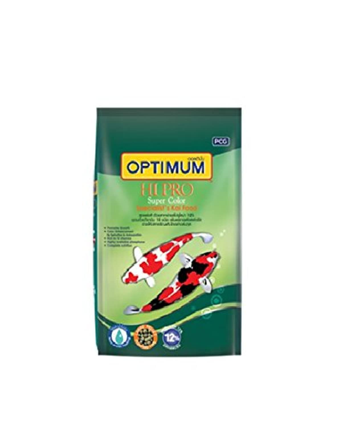 Optimum Hi-Pro Dry Fish Food Super Color Spirulina